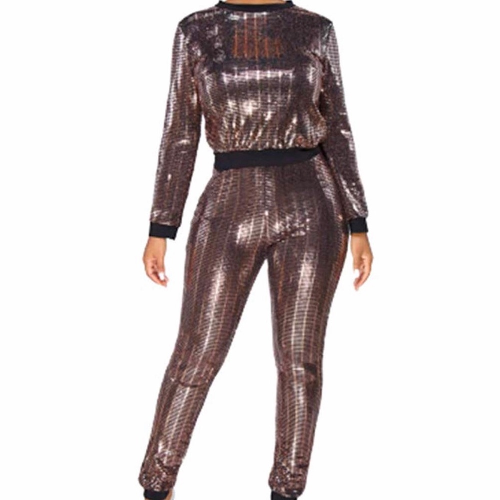 Sequin Jumpsuit
